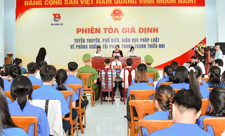 Phiên tòa giả định năm 2025 - Cách làm hiệu quả để tuyên truyền, phổ biến, giáo dục pháp luật về phòng chống tội phạm trong thanh thiếu nhi